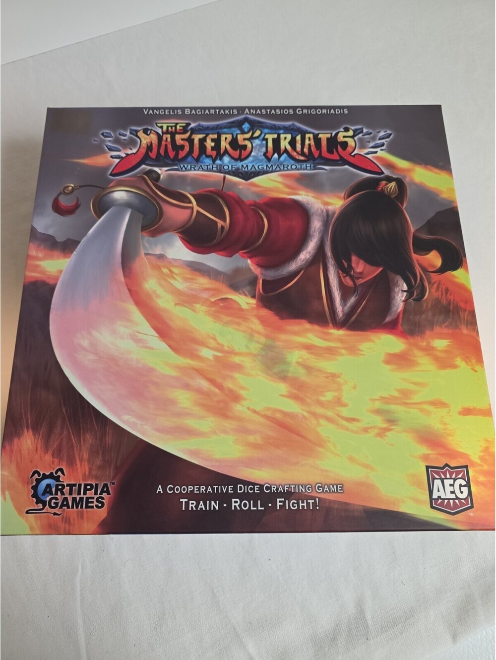 The Masters' Trials: Wrath of Magmaroth AEG Aetipia Games NEW OPEN BOX